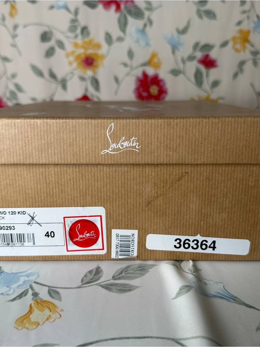 CHRISTIAN LOUBOUTIN- Authentic- Catchy Two 120 Kid Heels Great Condition Size 40
